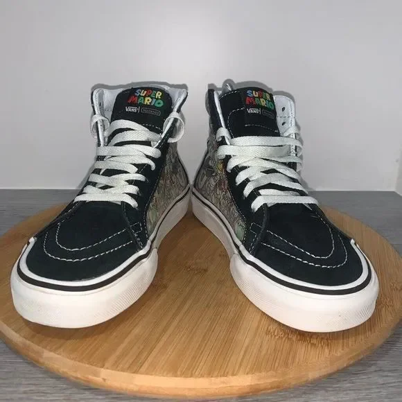 Vans Nintendo X SK8-Hi Reissue Game Over Super Mario Bros Men’s 5 Women’s 6.5